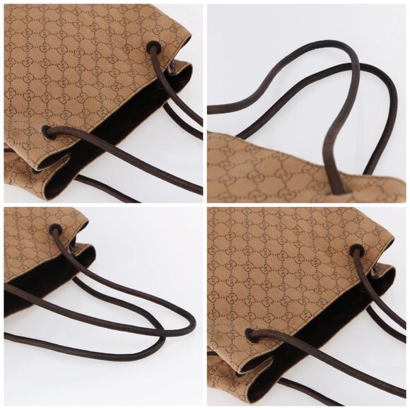 GUCCI GG Canvas Shoulder Bag Beige 101341 Auth 150124 - Picture 16 of 16